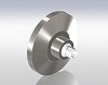 Feedthrough Micro HV, ISO-KF Flange